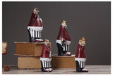 Cute chef Resin Figurine Creative kitchen Crafts European Style for Home Decor