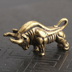 Mouse Gold Money Bag Desk Ornaments Chinese Style Brass Animal Rat Decorations Home Decor