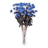 Newly Foam PE 15 Heads/pc Rose Artificial Flowers Decor Home Decoration