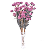 Newly Foam PE 15 Heads/pc Rose Artificial Flowers Decor Home Decoration