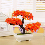 Pine Tree Simulation Flower Artificial Plant Bonsai Fake Green Pot Plants Ornaments Home Decor