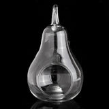 Modern Pear Shape Glass Flower Vase Crystal Planter Hydroponic Terrarium Container Pot Home
