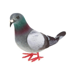 Pigeon Model Fake Artificial Imitation Bird Animal Home Garden Decoration
