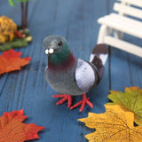 Pigeon Model Fake Artificial Imitation Bird Animal Home Garden Decoration